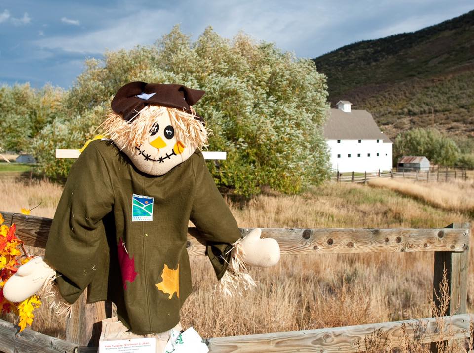 A scarecrow from the Scarecrow Festival in 2019.