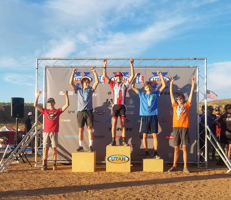 Lucas Fassio from Park City atop the podium as the best in the state.