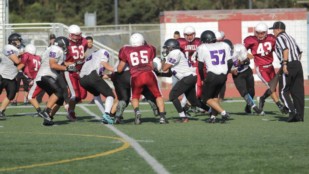 High school fooyball.