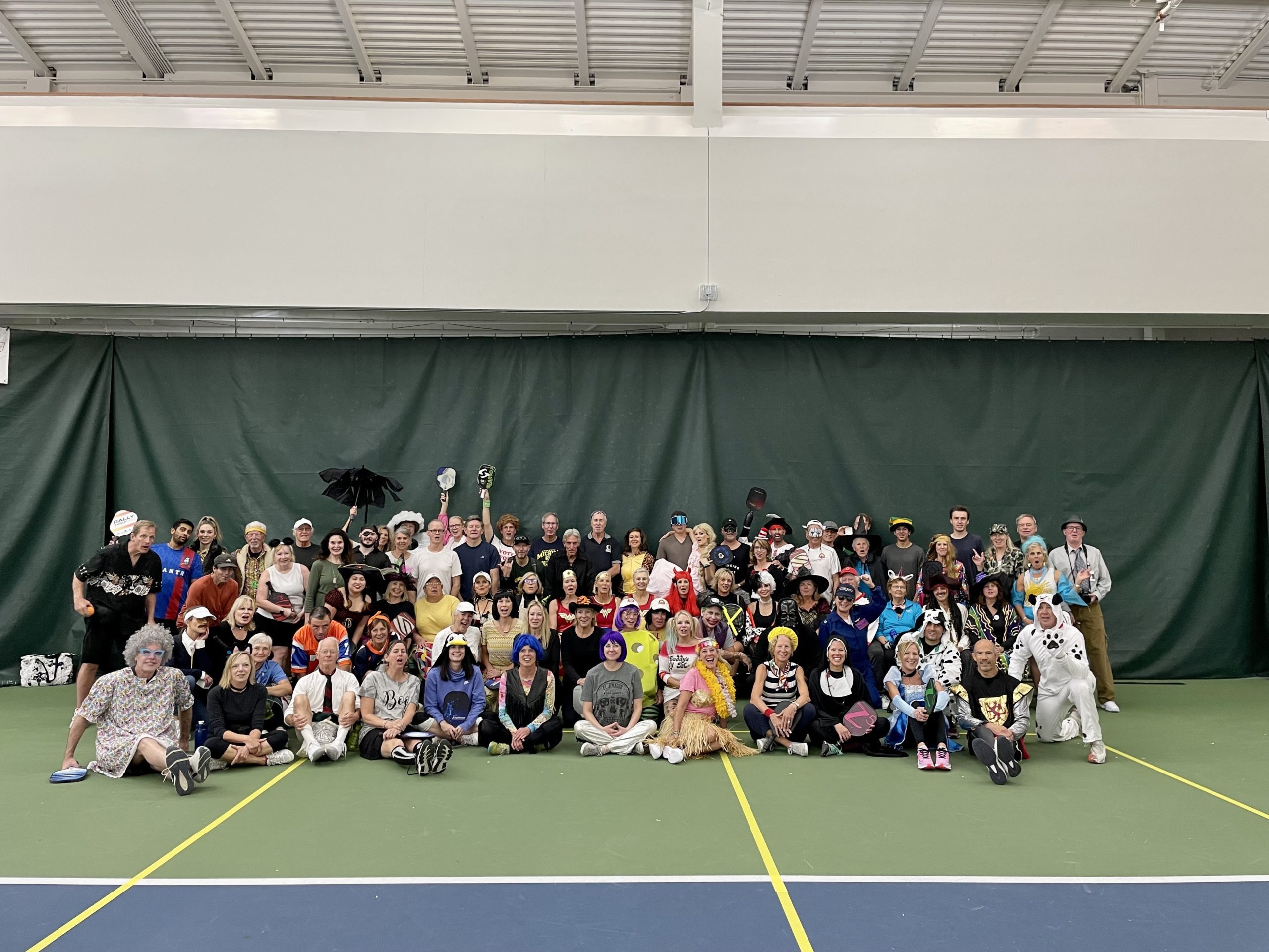 Park City Pickleball Club Halloween party.