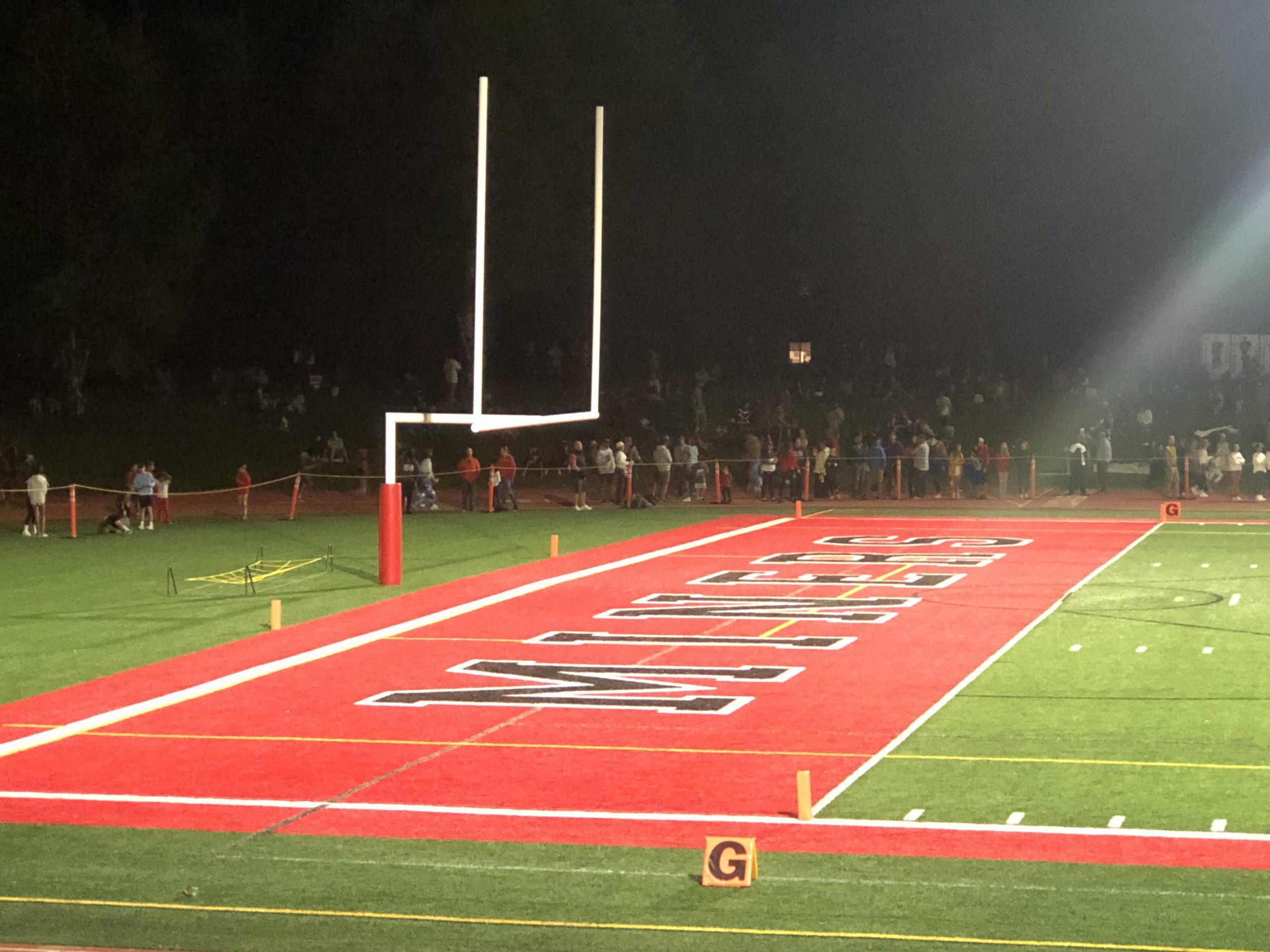 PCHS Miners football at Dozier Field.