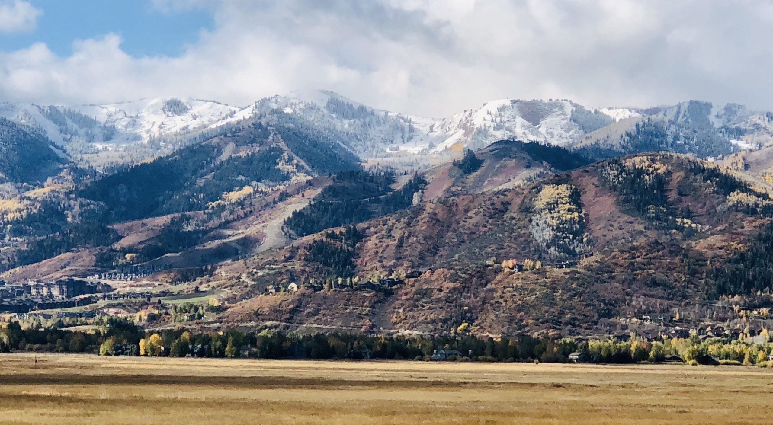 Winter's back in the Wasatch Back.