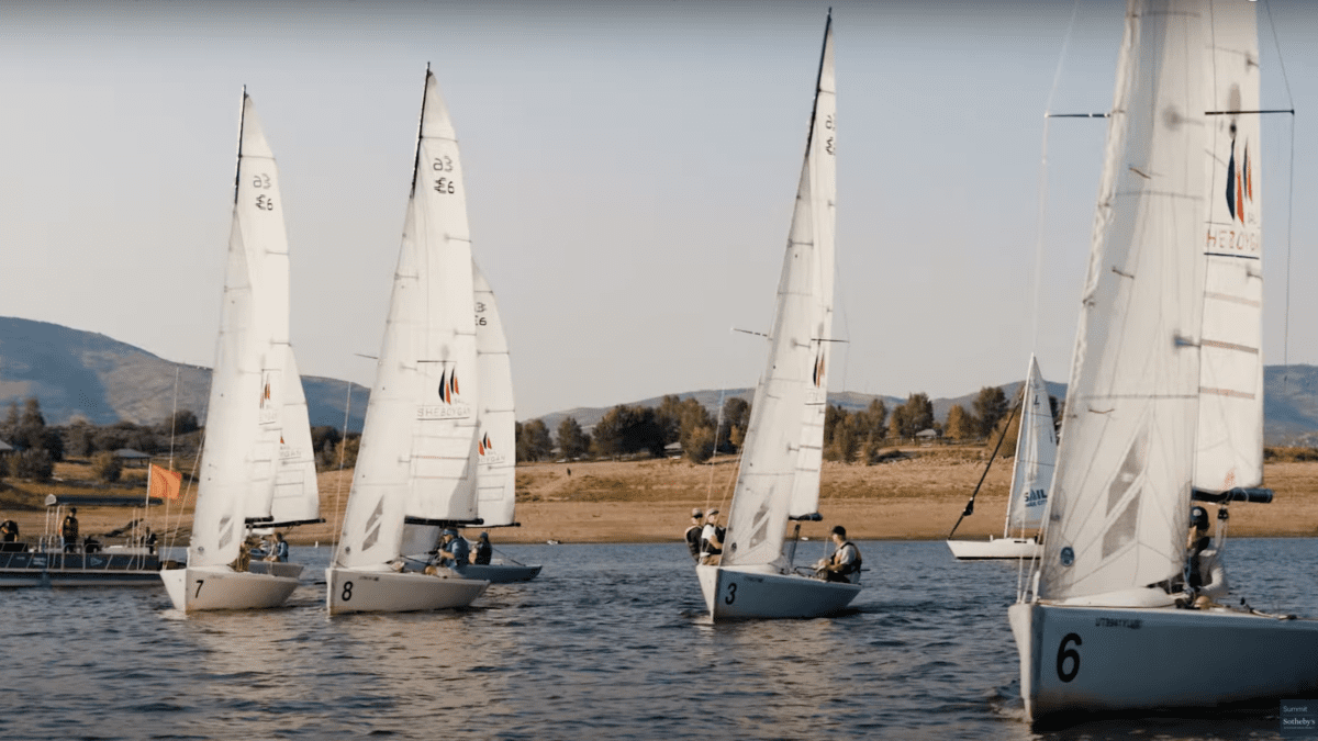 A Unique Day: Sailing Unexpected Waters was filmed on the Jordanelle Reservoir.