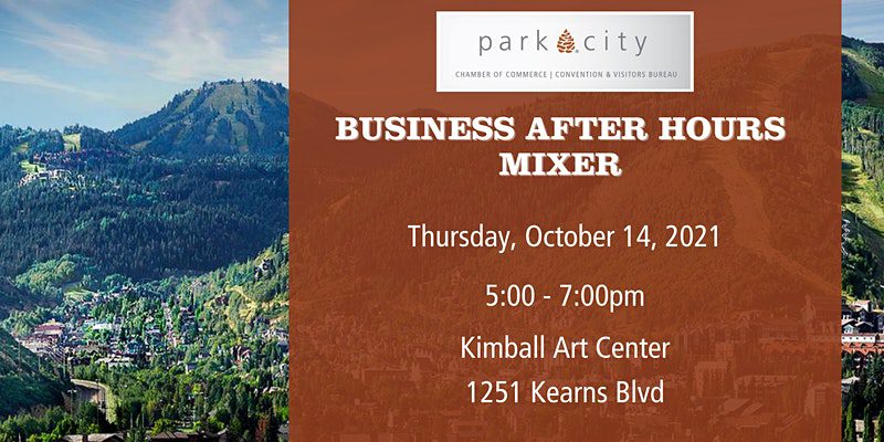 Current Park City Chamber/Bureau members are invited to join at the Kimball Art Center for networking, food, drinks, facility tours and more.