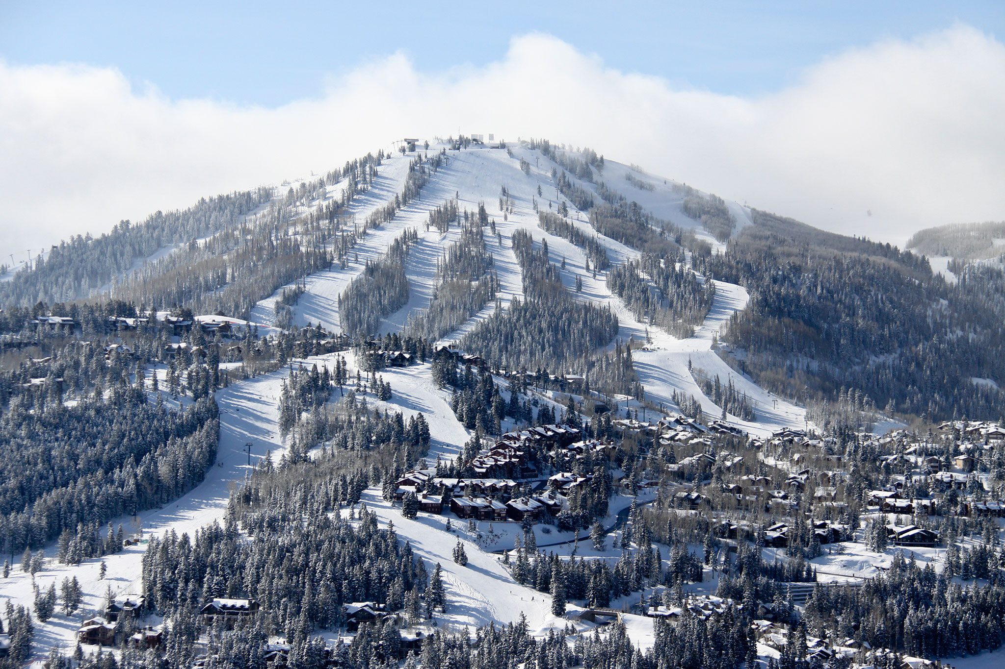 Deer Valley Resort, Park City, Utah, is ranked as the world's #1 Ski Resort by Travel + Leisure