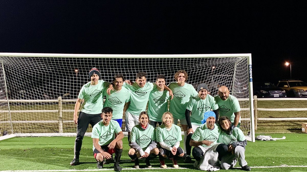 Team Garcia, winners of the 7v7 Fall Adult Soccer League.