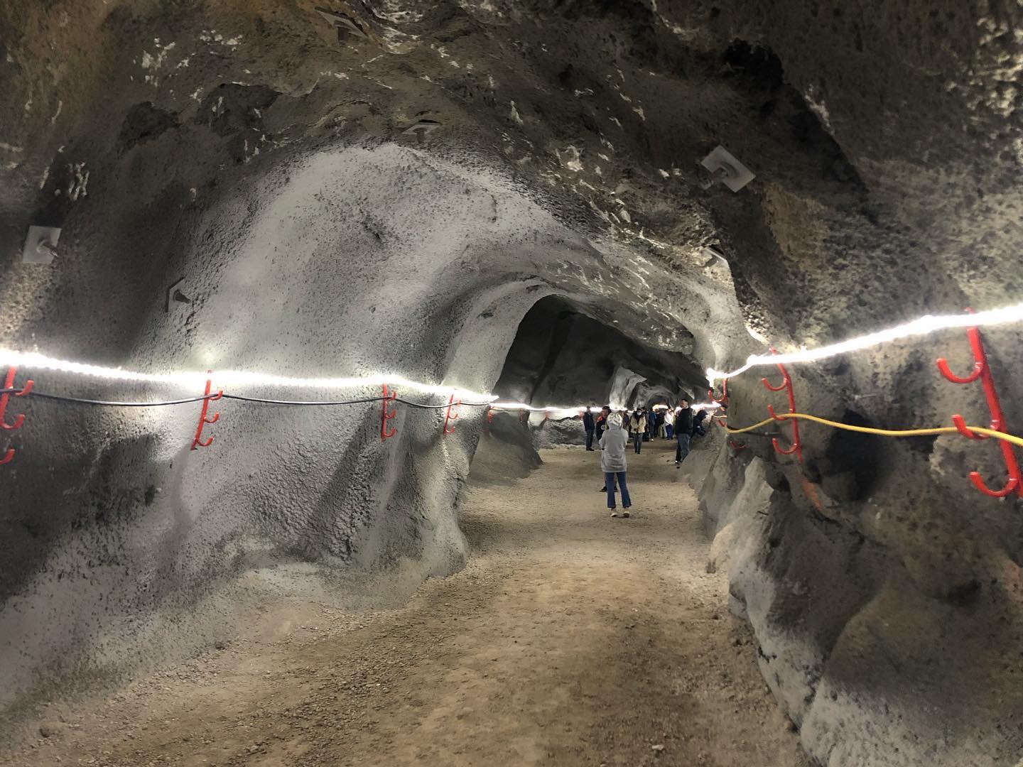 The restored Spiro Mine Tunnel was unveiled on Tuesday.