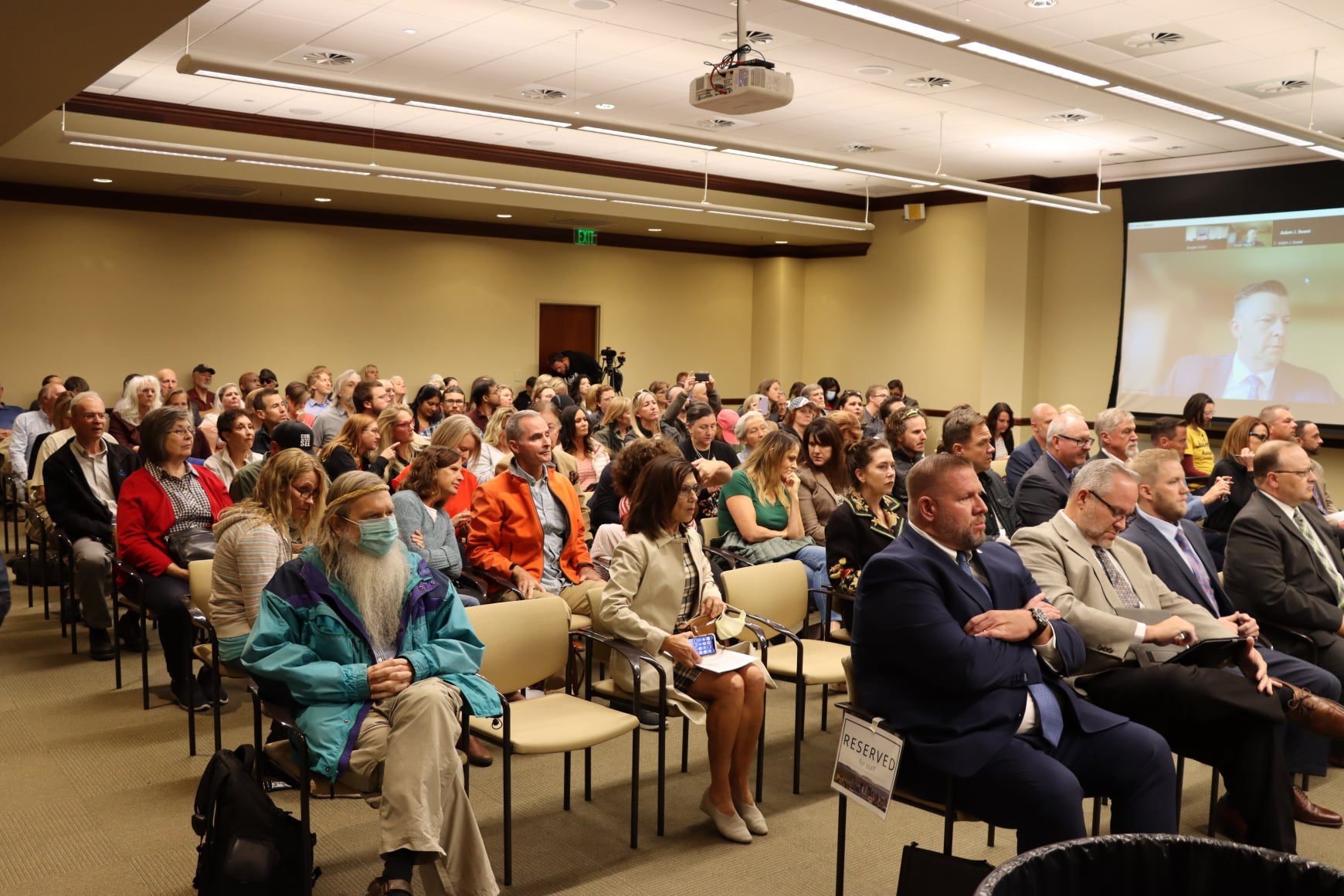 The Business and Labor Interim Committee meeting on Monday.