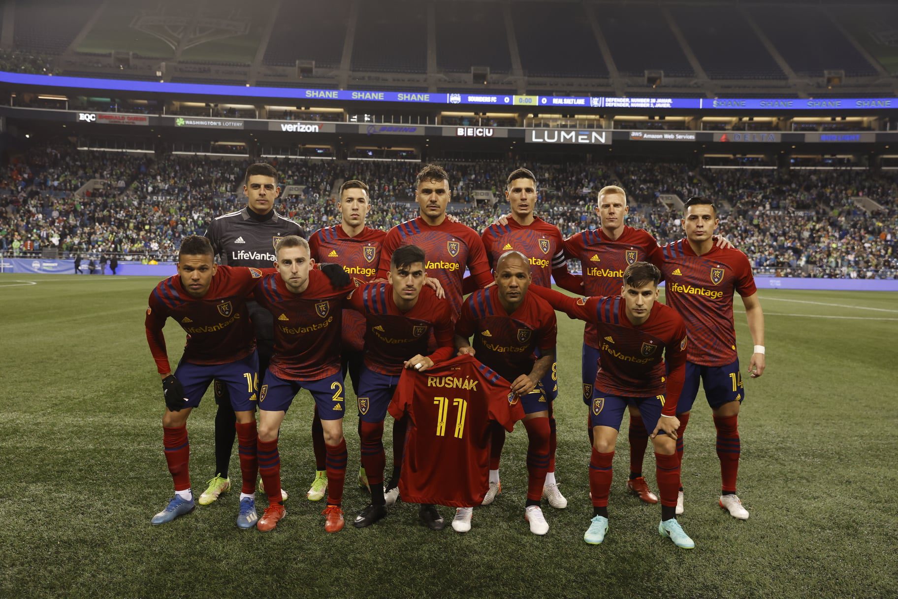 Real Salt Lake advances in the playoffs against Seattle at the Sounder's stadium Tuesday night.