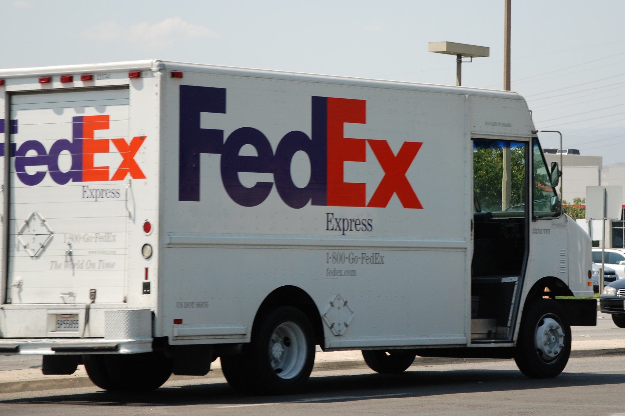 FedEx truck takes tricky turn on Olympic Park Road - TownLift, Park ...