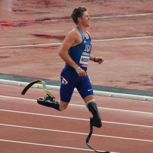 Hunter Woodhall, Utahn Paralympian.