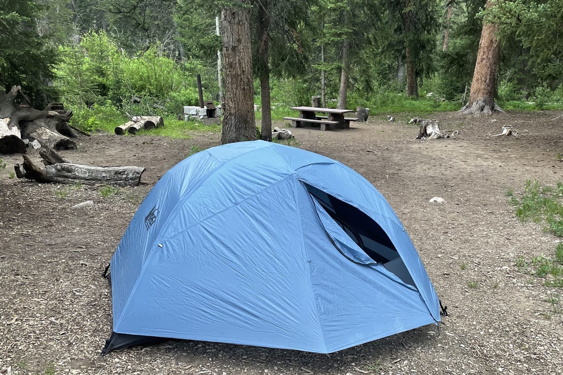 Redman Campground in Big Cottonwood Canyon.