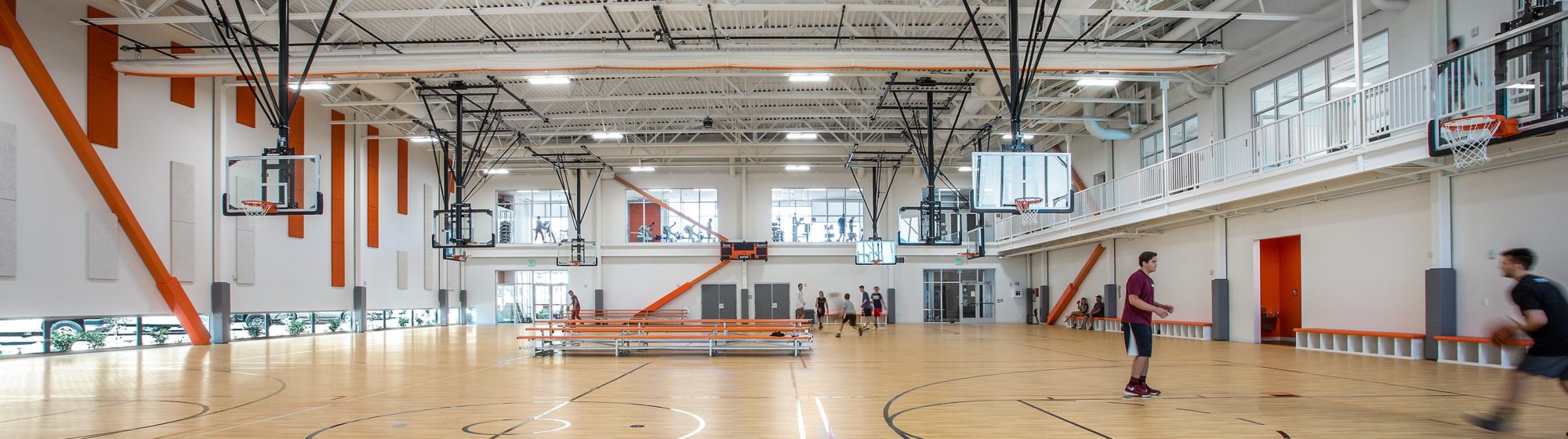 Basin Recreation courts in the Fieldhouse at Kimball Jct., the home of a Jr. Jazz program.