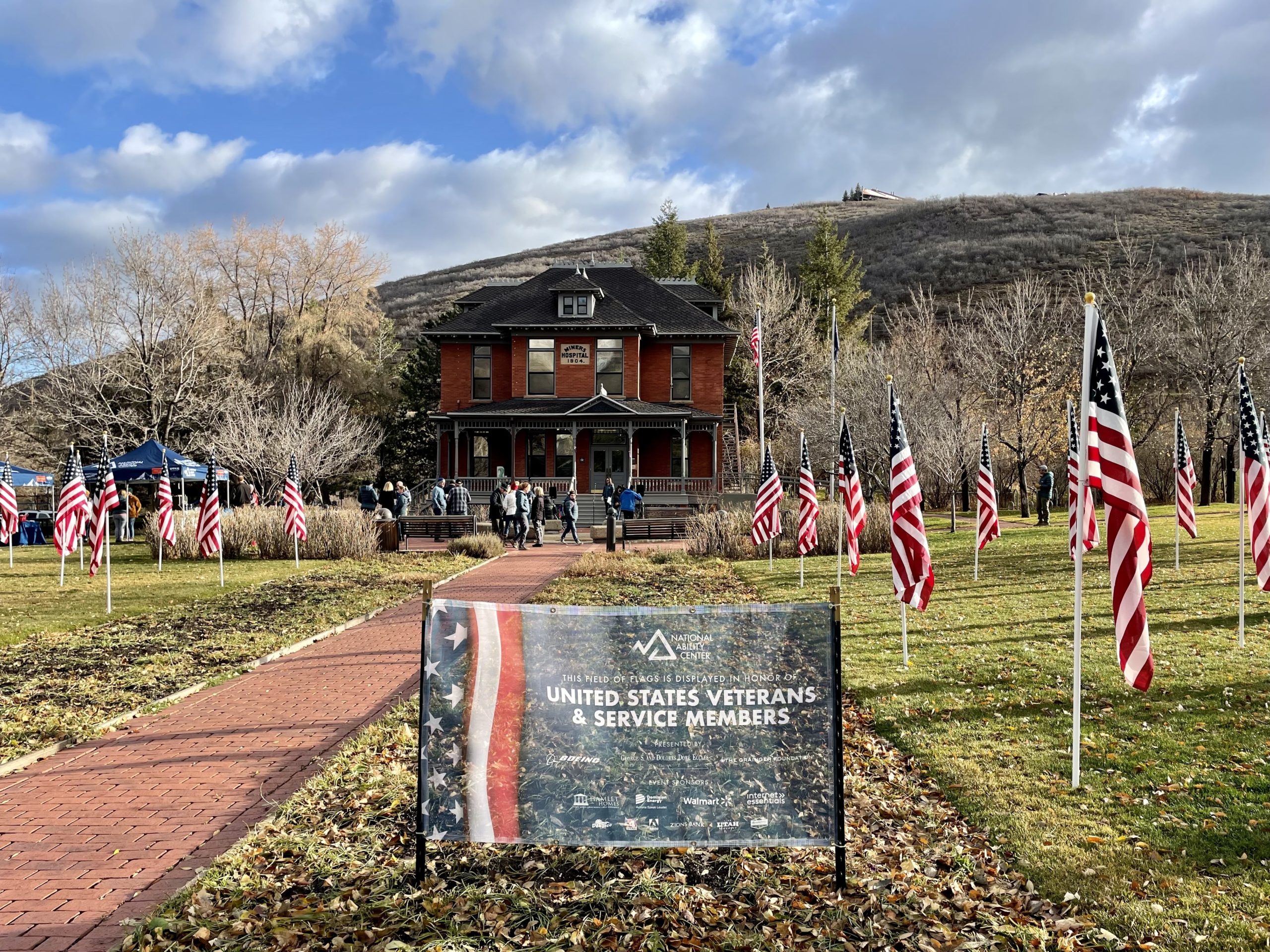 The Field of Flags at City Park.