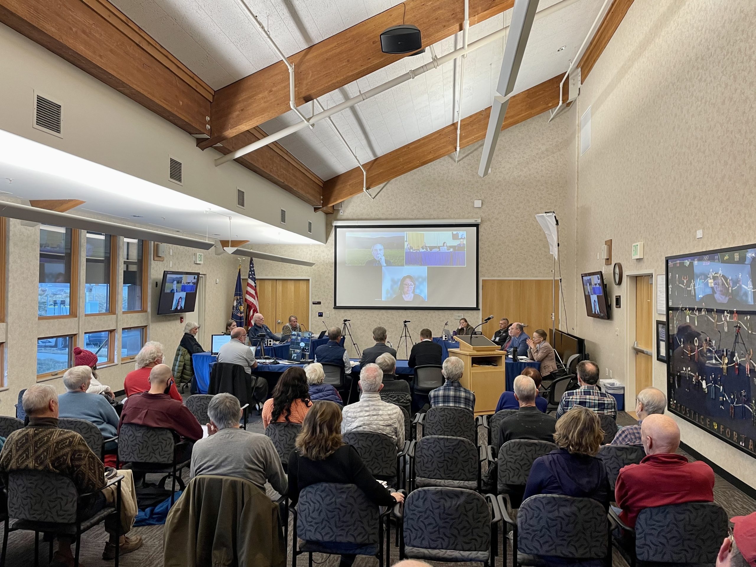 The Summit County Council meeting at the Richins Building on Wednesday.