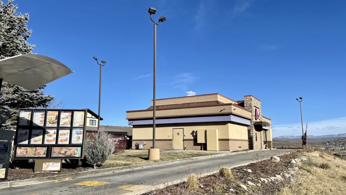 The Taco Bell drive-thru in Kimball Junction.