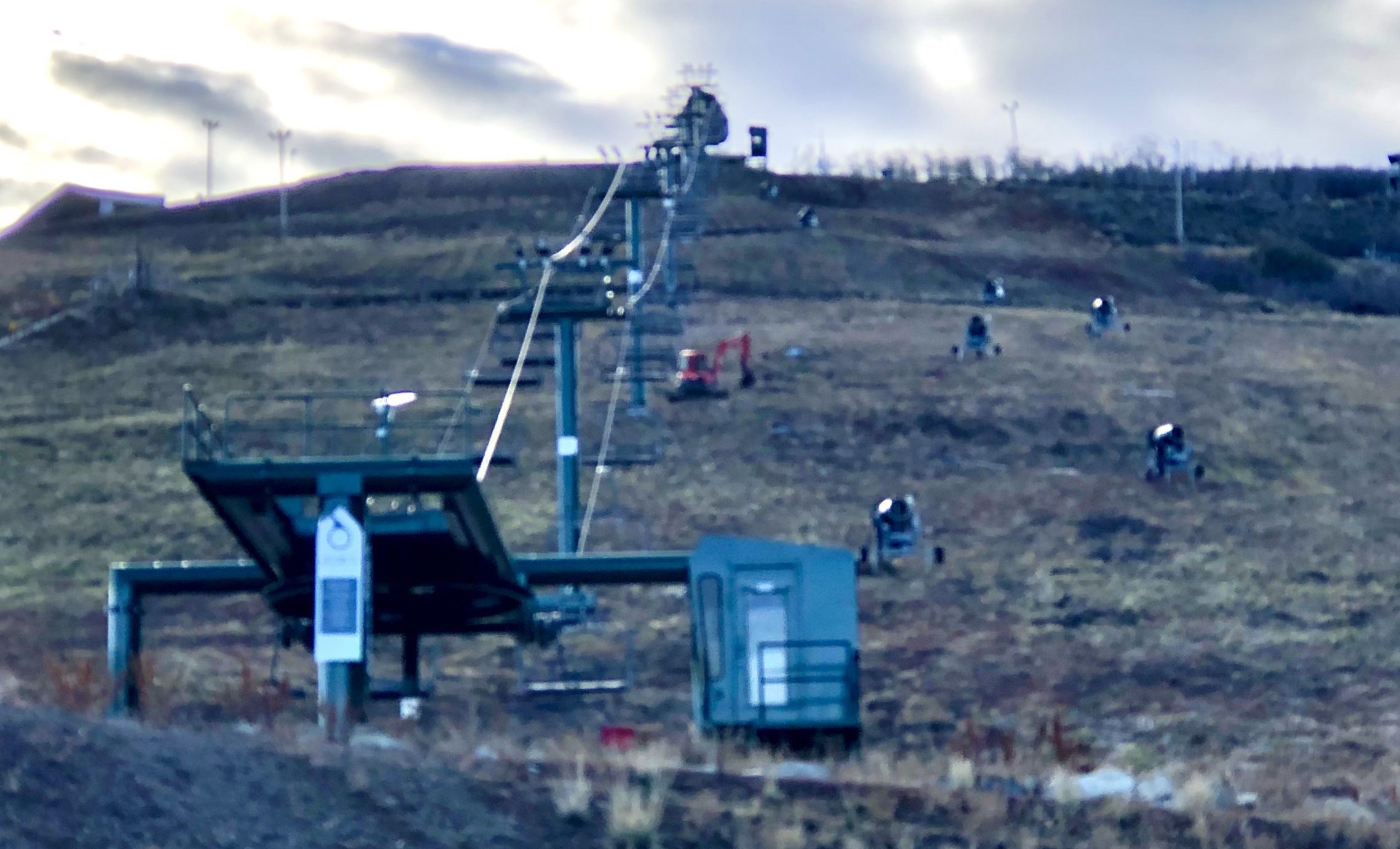 Ready, aim, no firing up these snow making guns at the Utah Olympic Park until colder temperatures arrive in Summit County, UT.