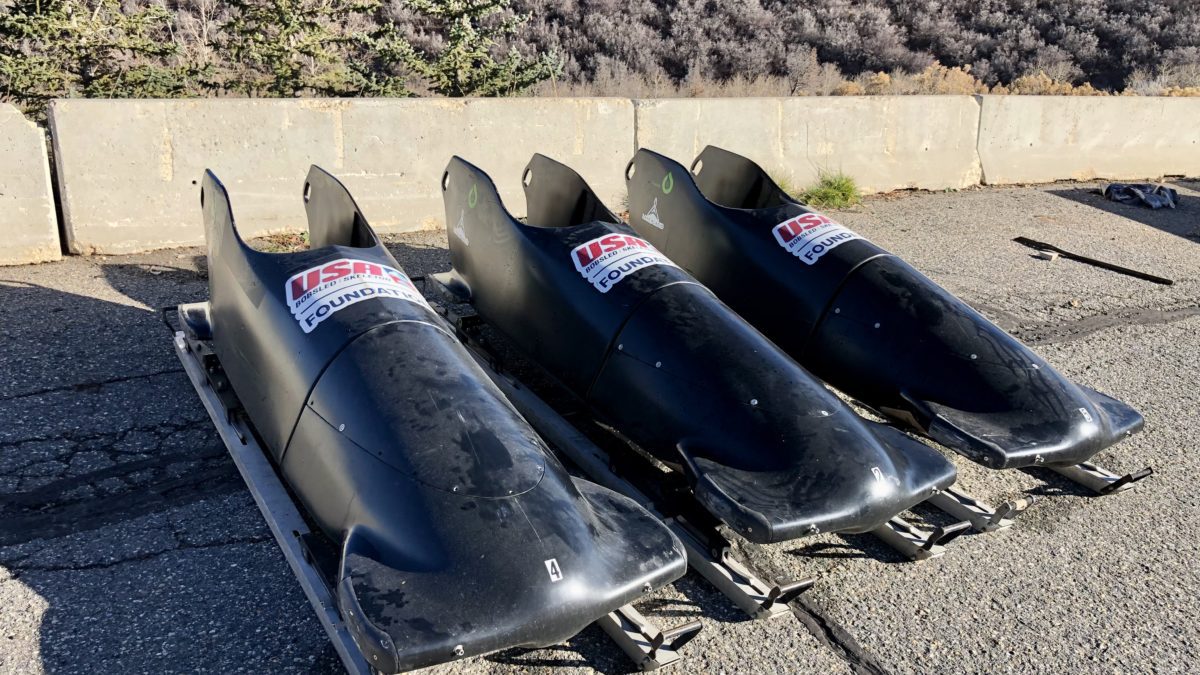 USA Bobsled Skeleton Foundation (USABS) monobobs or parabobs at the Utah Olympic Park.