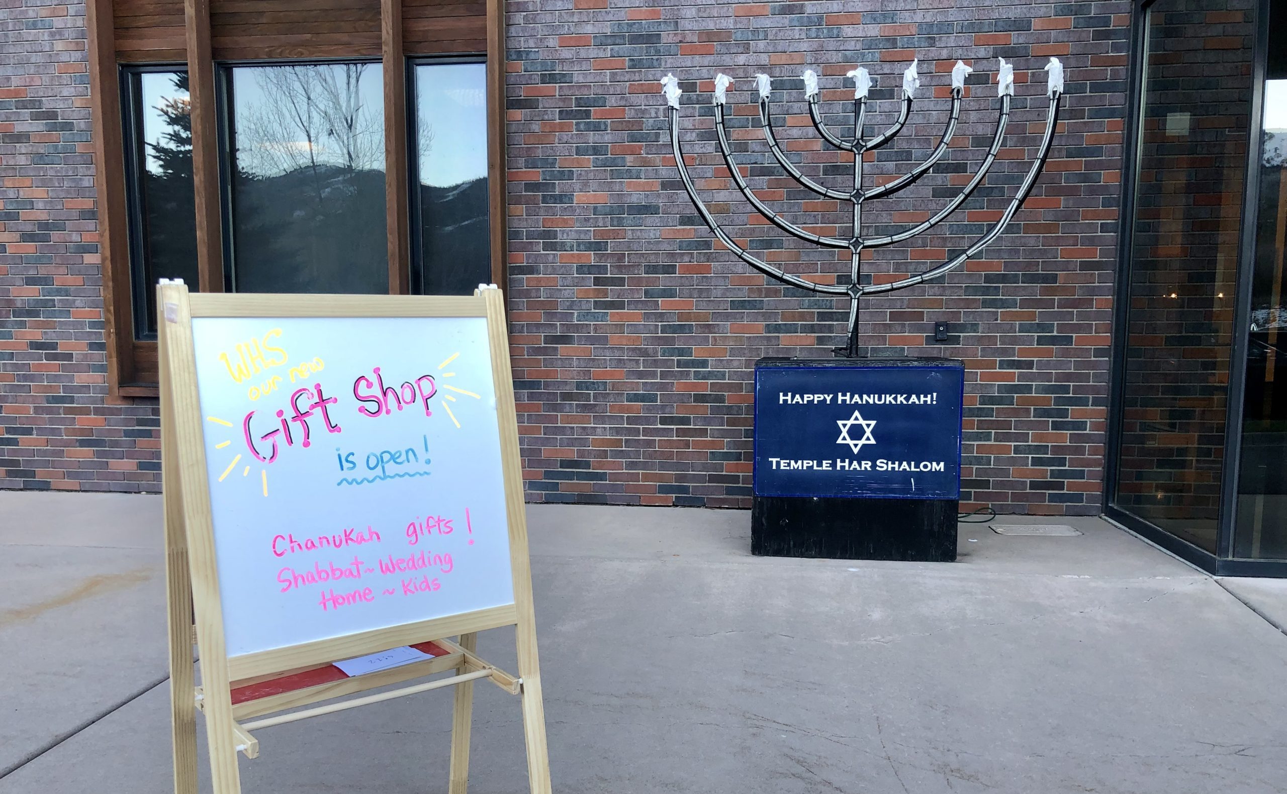 A new gift shop is open at the Temple Har Shalom.