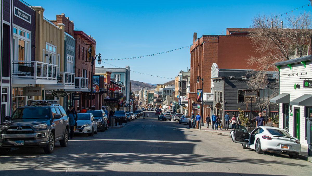 A view of Main Street in Park City