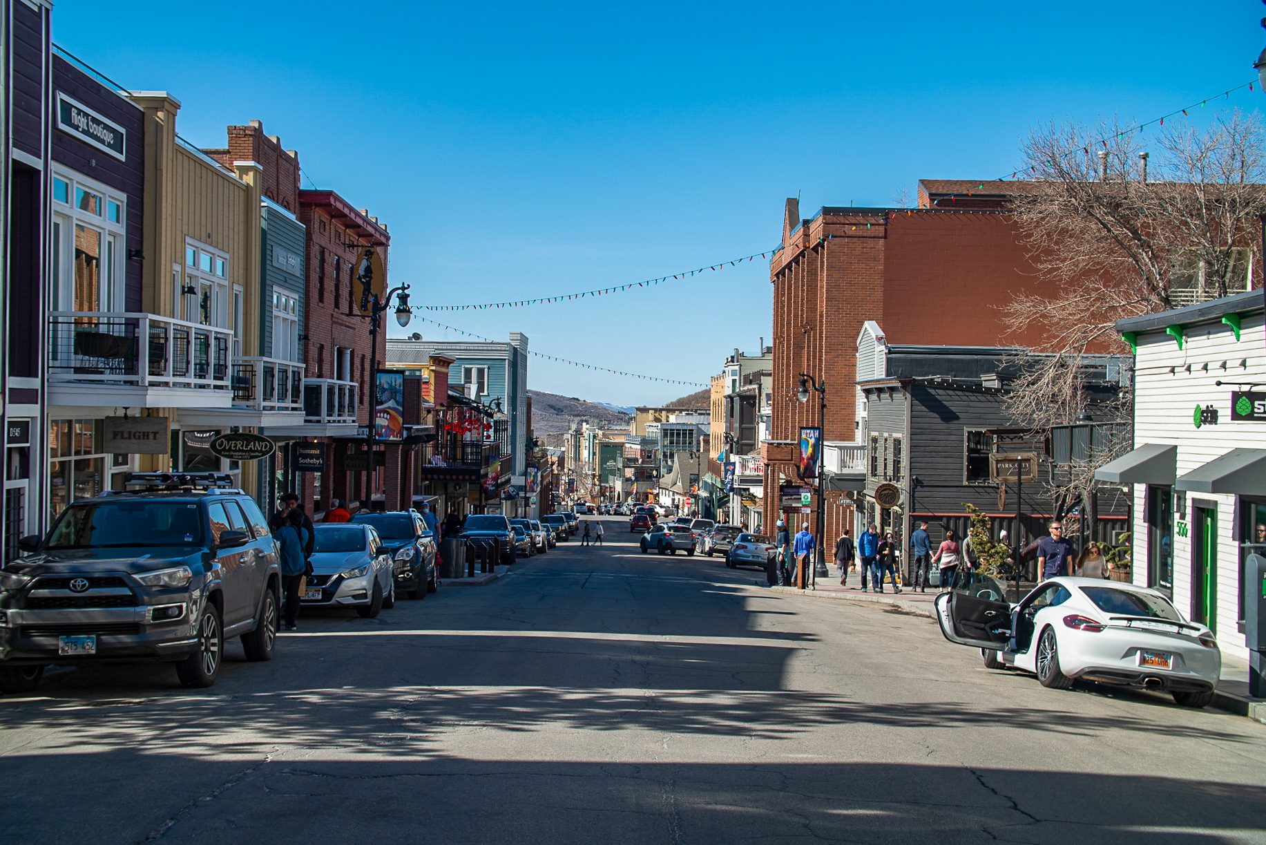 A view of Main Street in Park City