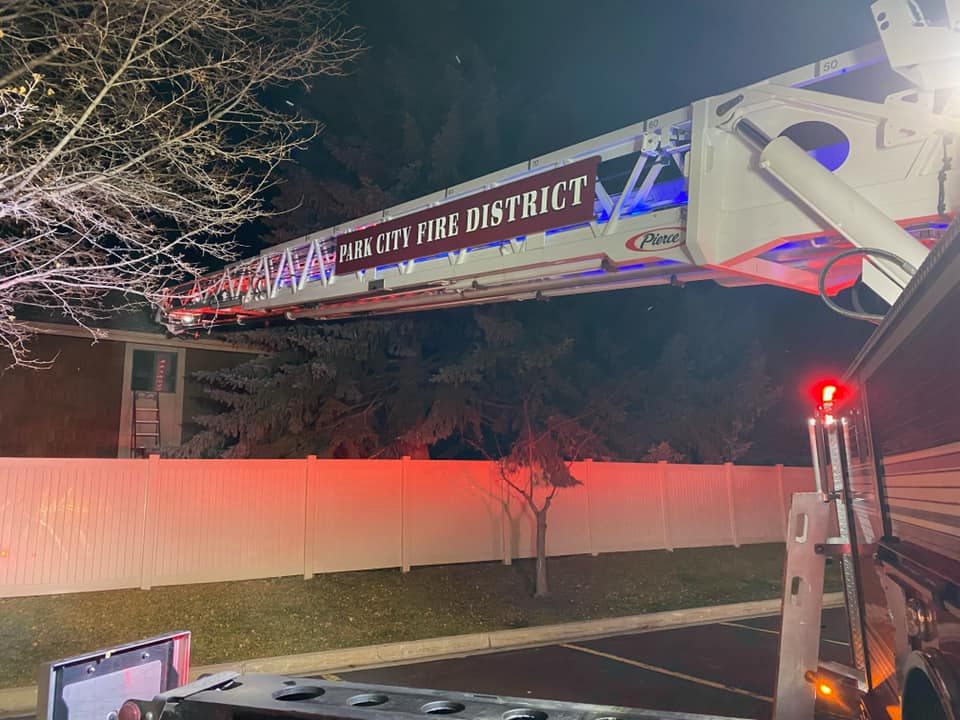 Firefighters responded to an early morning blaze at the Holiday Village apartment complex.