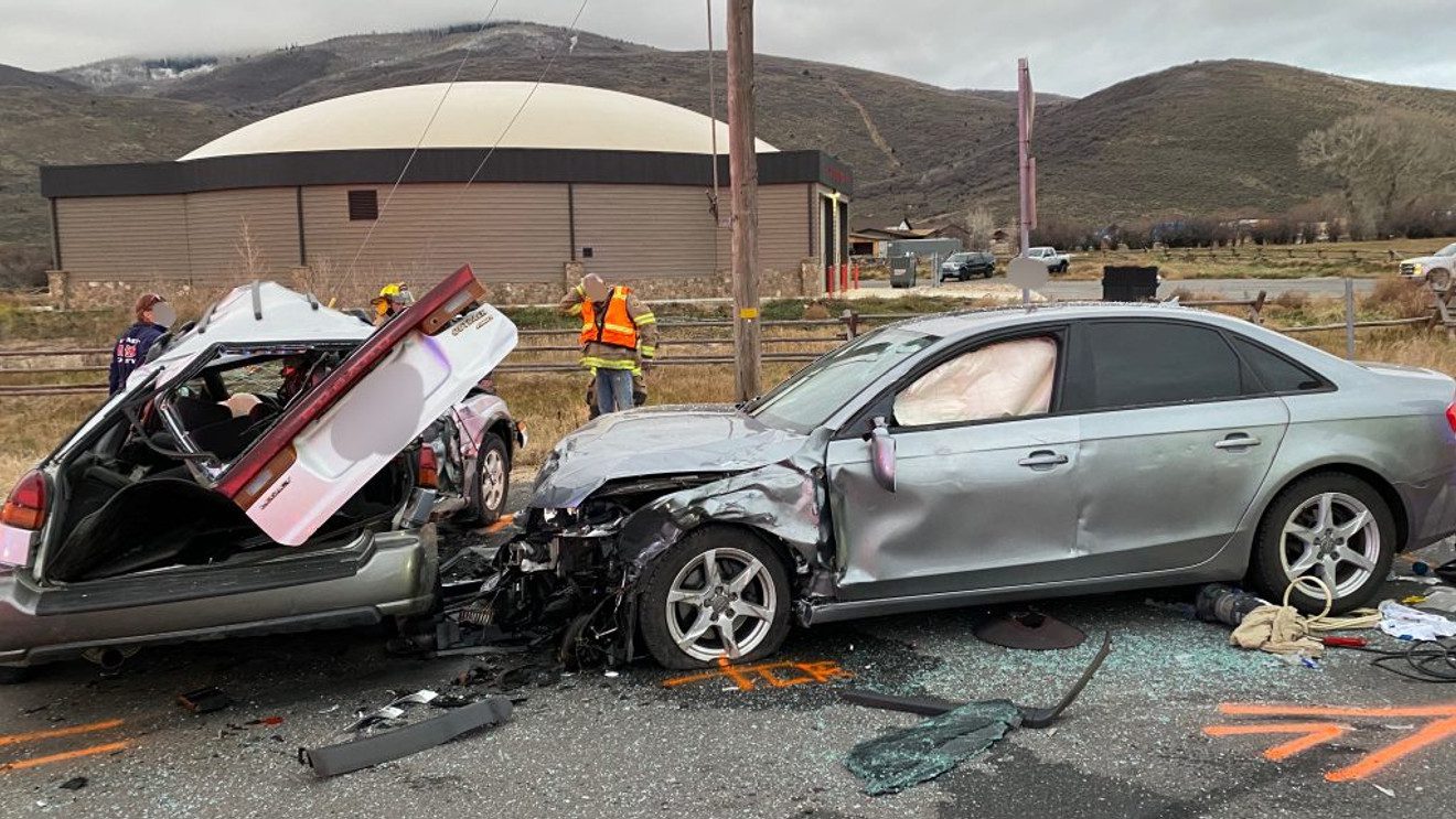 One person died and another was injured in a crash near Kamas on Thursday afternoon.