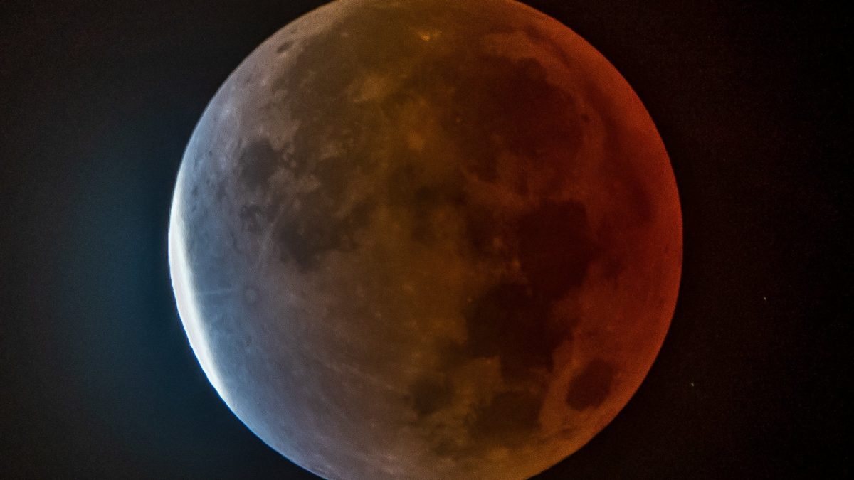 The Beaver Moon lunar eclipse last night.