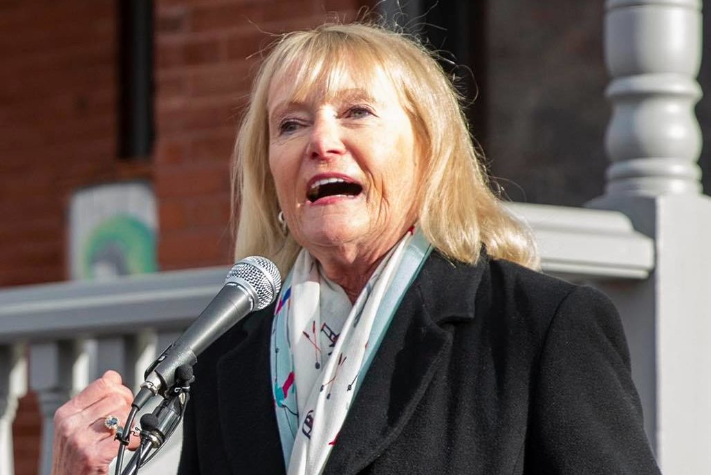 File photo, Park City Mayor-elect Nann Worel speaks at a Veterans Day event.