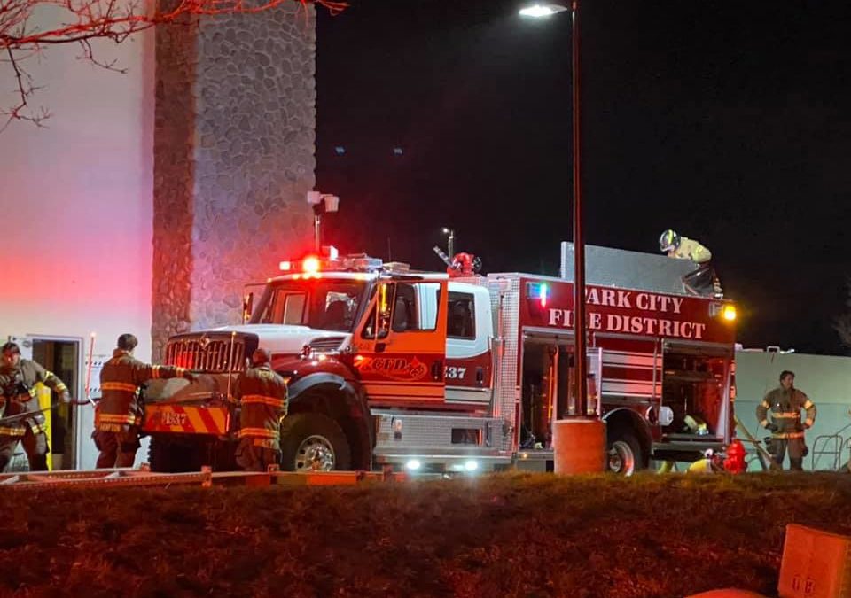 There was a reported fire at Home Depot early on Monday morning.