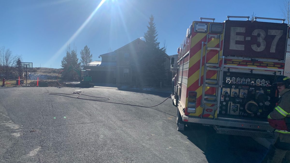 Four Silver Summit homes were evacuated following a gas leak.