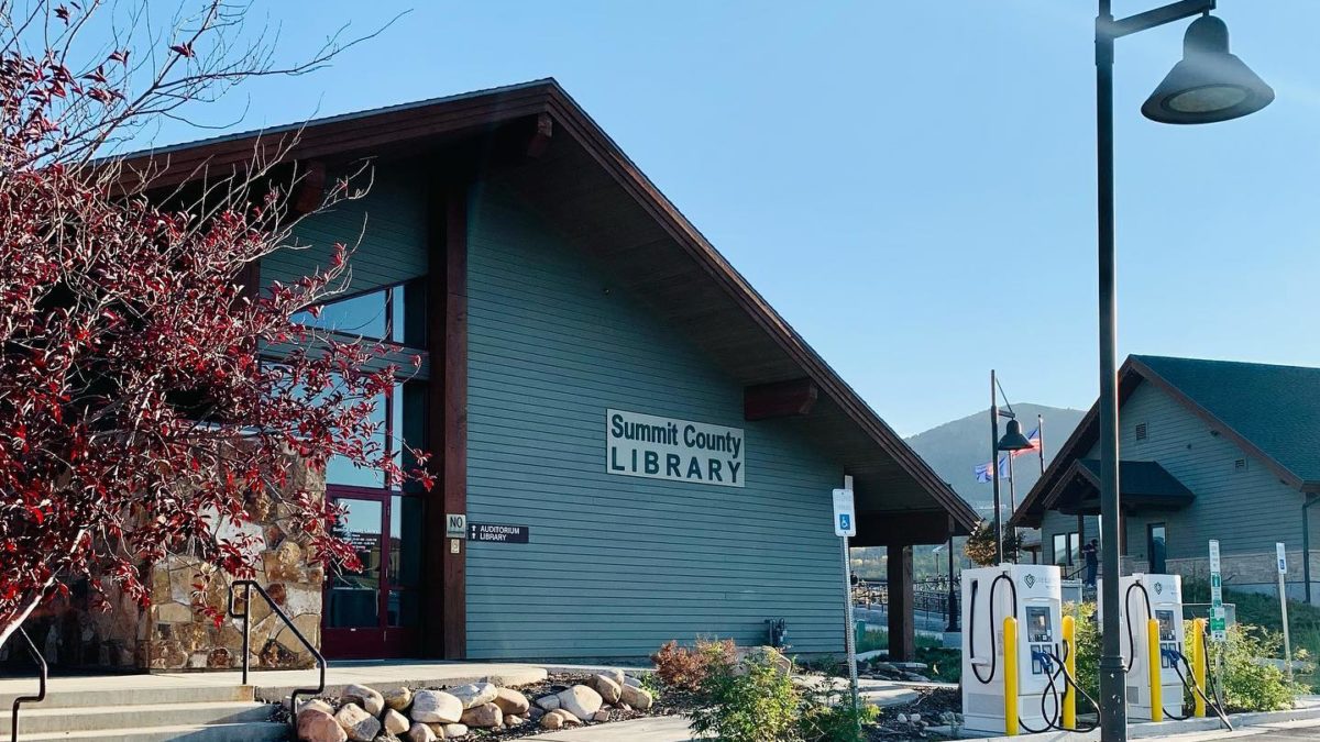 The Summit County Library Kimball Junction branch.