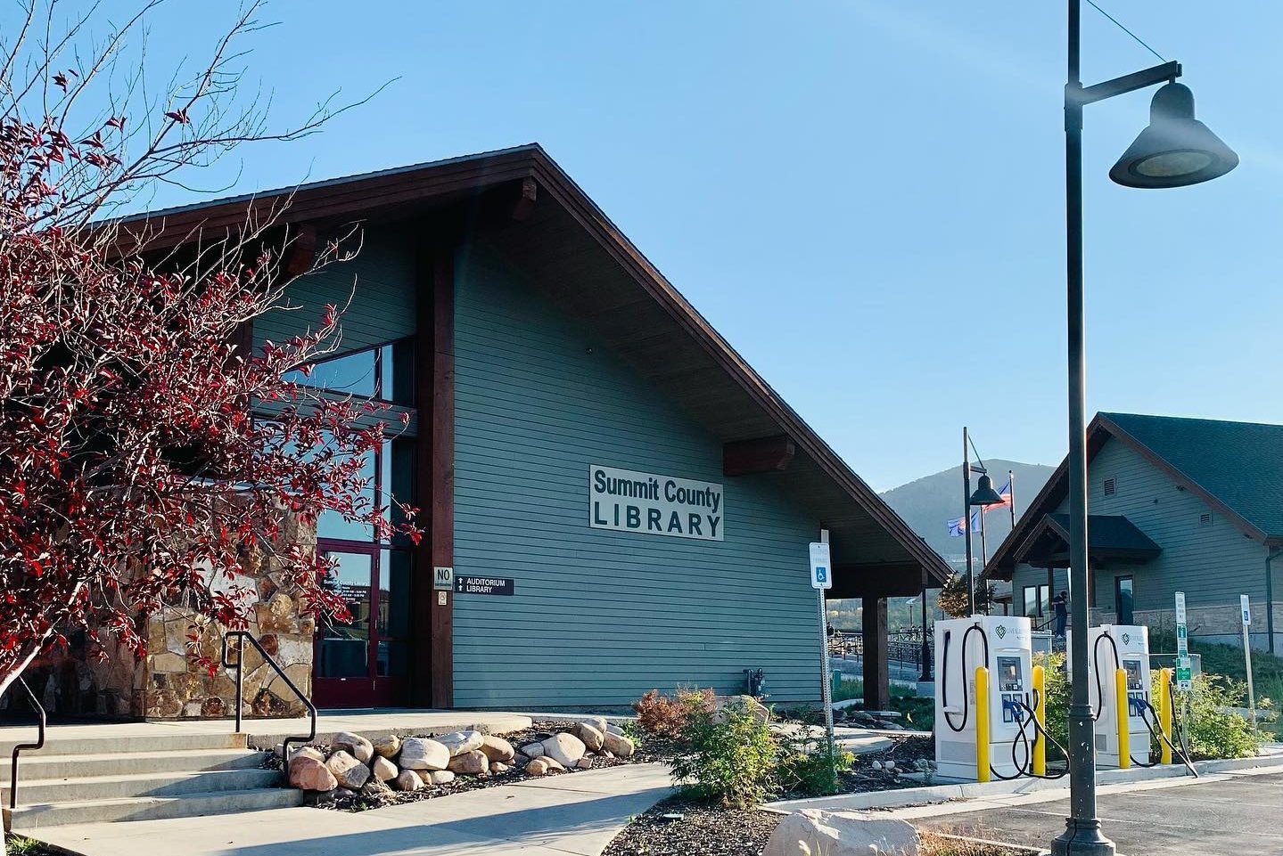 The Summit County Library Kimball Junction branch.