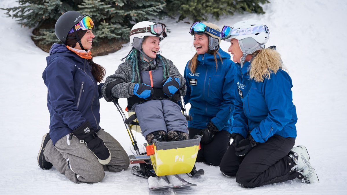 National Ability Center ski session