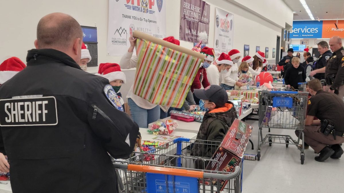 Shop With A Cop occurred at Walmart on Saturday.