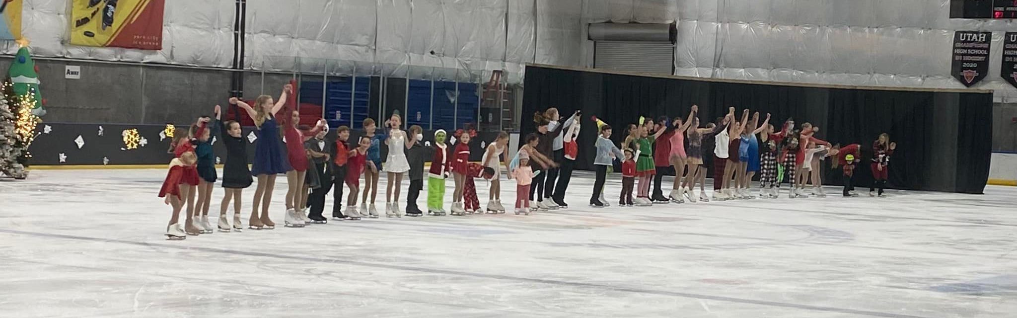 The young athletes of the Figure Skating Club of Park City held their annual holiday performance.