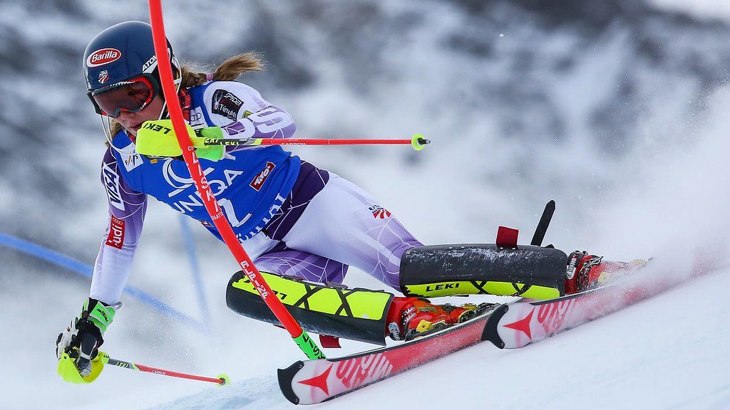 American alpine ski racer Mikaela Shiffrin.