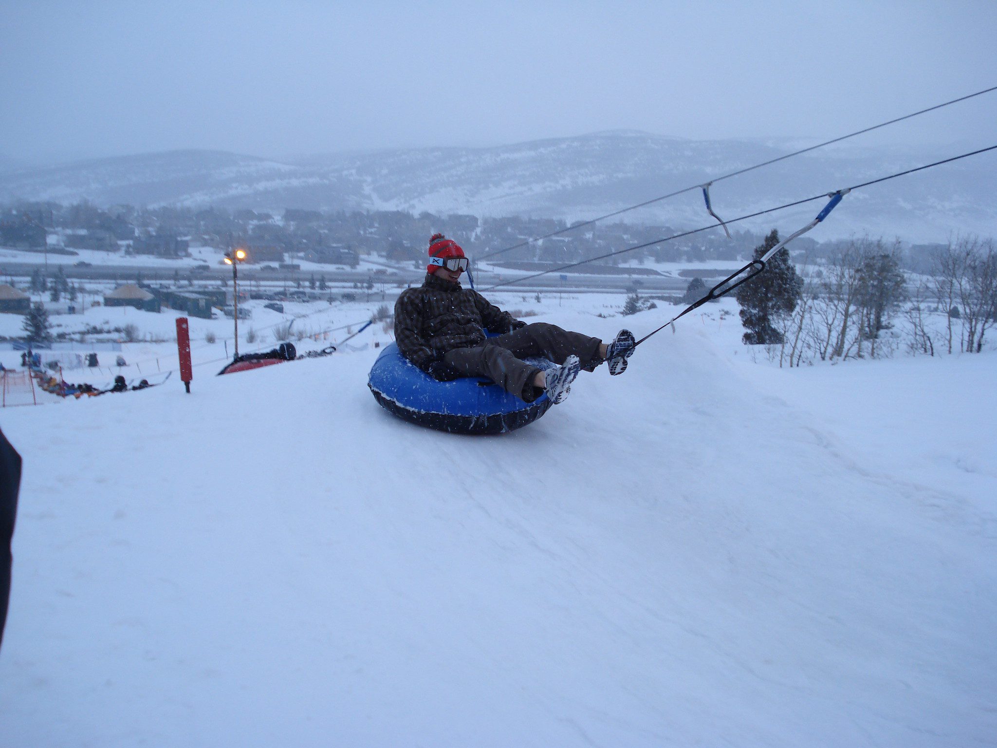 Snow tubing at Woodward Park City opens on Friday, November 18.