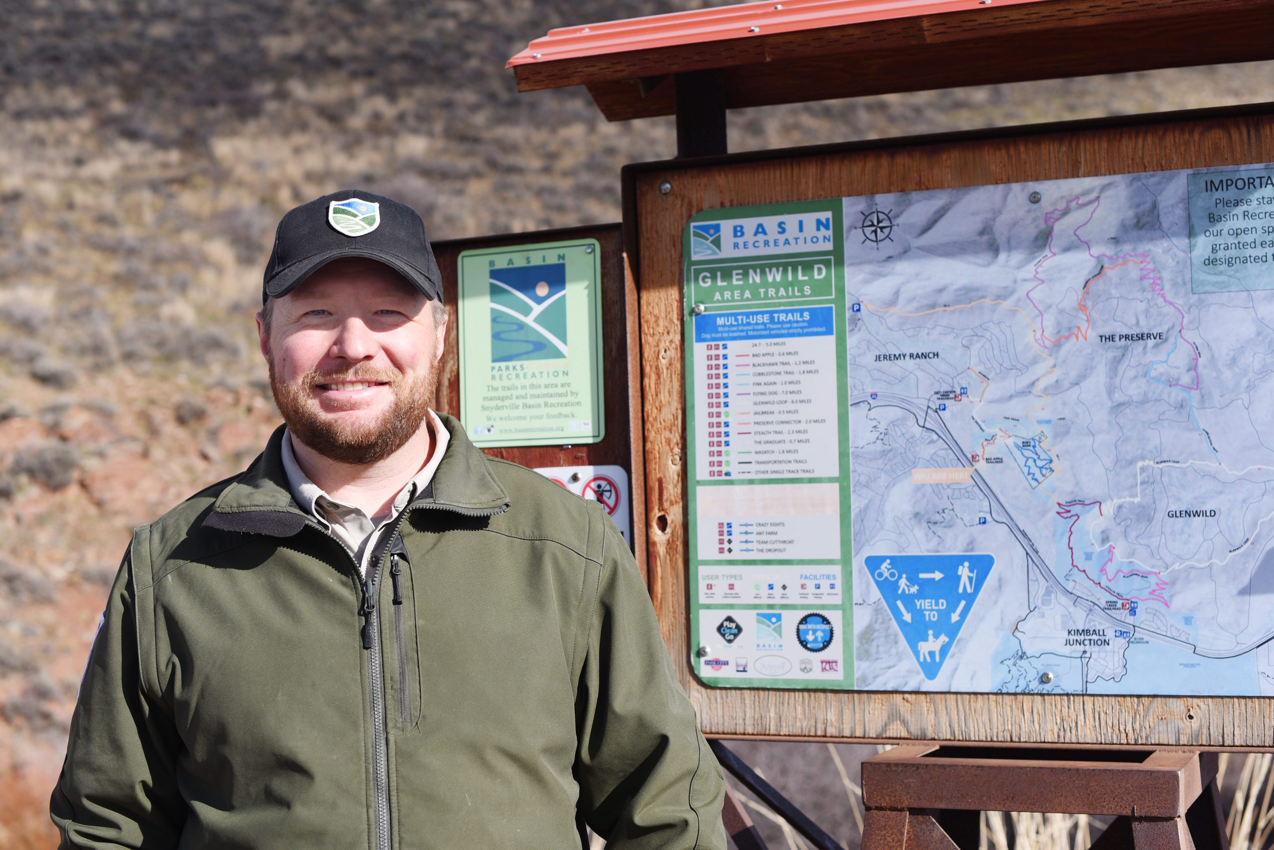 Basin Recreation Trail Ranger Ben Pearson.