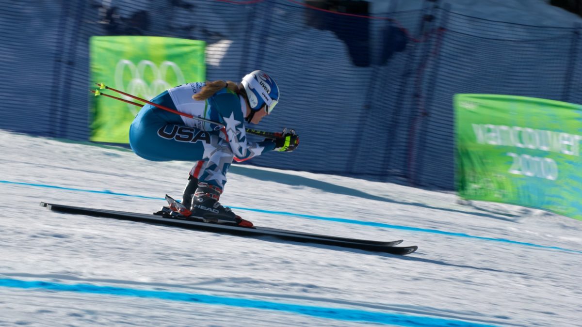 Part-time Parkite Lindsey Vonn, the most successful female ski racer of all time with 82 career World Cup victories. She also won the downhill at the Vancouver Olympics in 2010 and has two other Olympic medals.