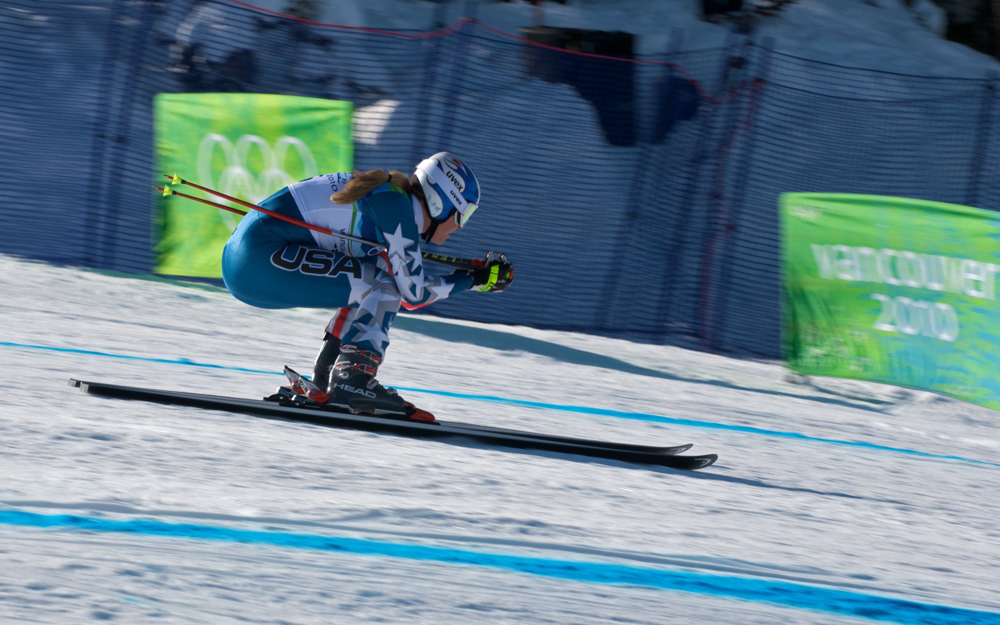 Part-time Parkite Lindsey Vonn, the most successful female ski racer of all time with 82 career World Cup victories. She also won the downhill at the Vancouver Olympics in 2010 and has two other Olympic medals.