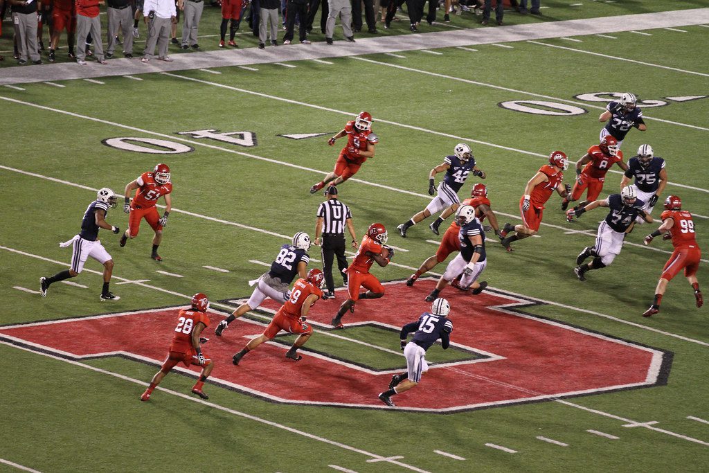 University of Utah Utes' head coach Kyle Whittingham, AP Coach of the Year.