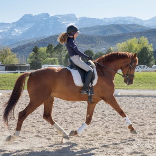 Park City's 2024 Paralympic hopeful, Genevieve Rohner.