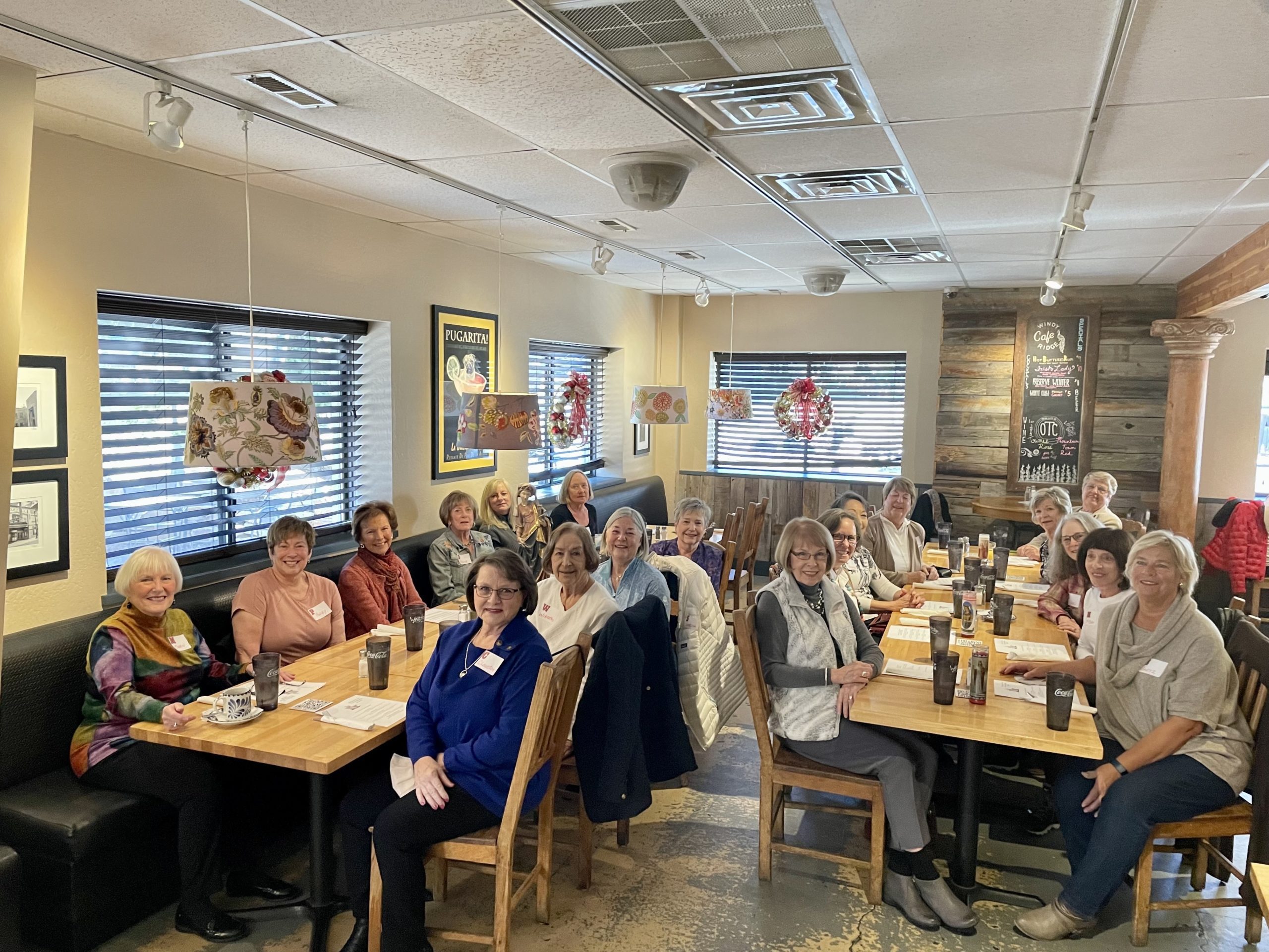 Local Barbaras met for the first time since the pandemic at Windy Ridge Cafe on Saturday afternoon.