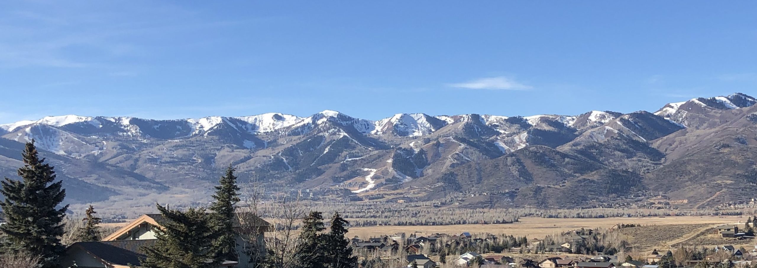 Wishing for snow for the holidays in Park City, UT.