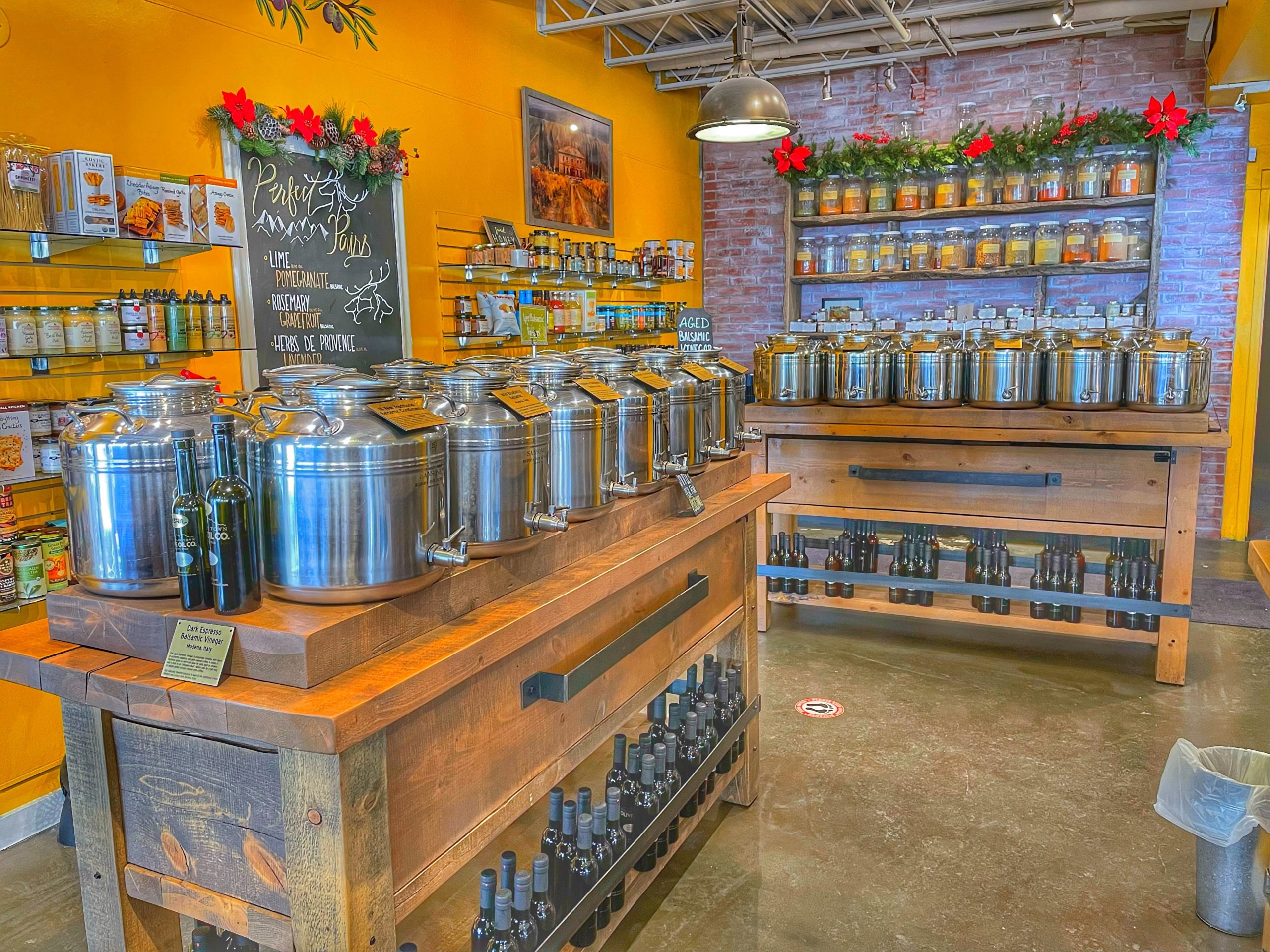 Mountain Town Olive Oil at 613 Main Street in Park City.