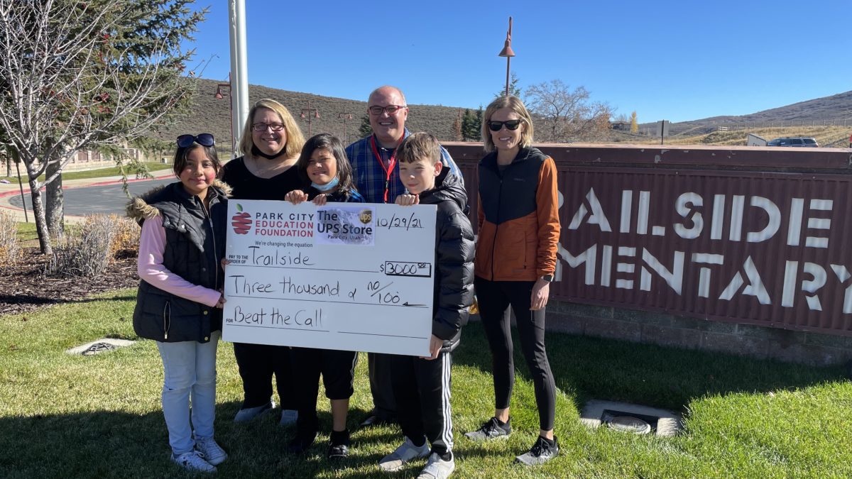 Tailside Elementary School, part of the winning ways that the Park City Education Foundation raised money for Beat The Call.