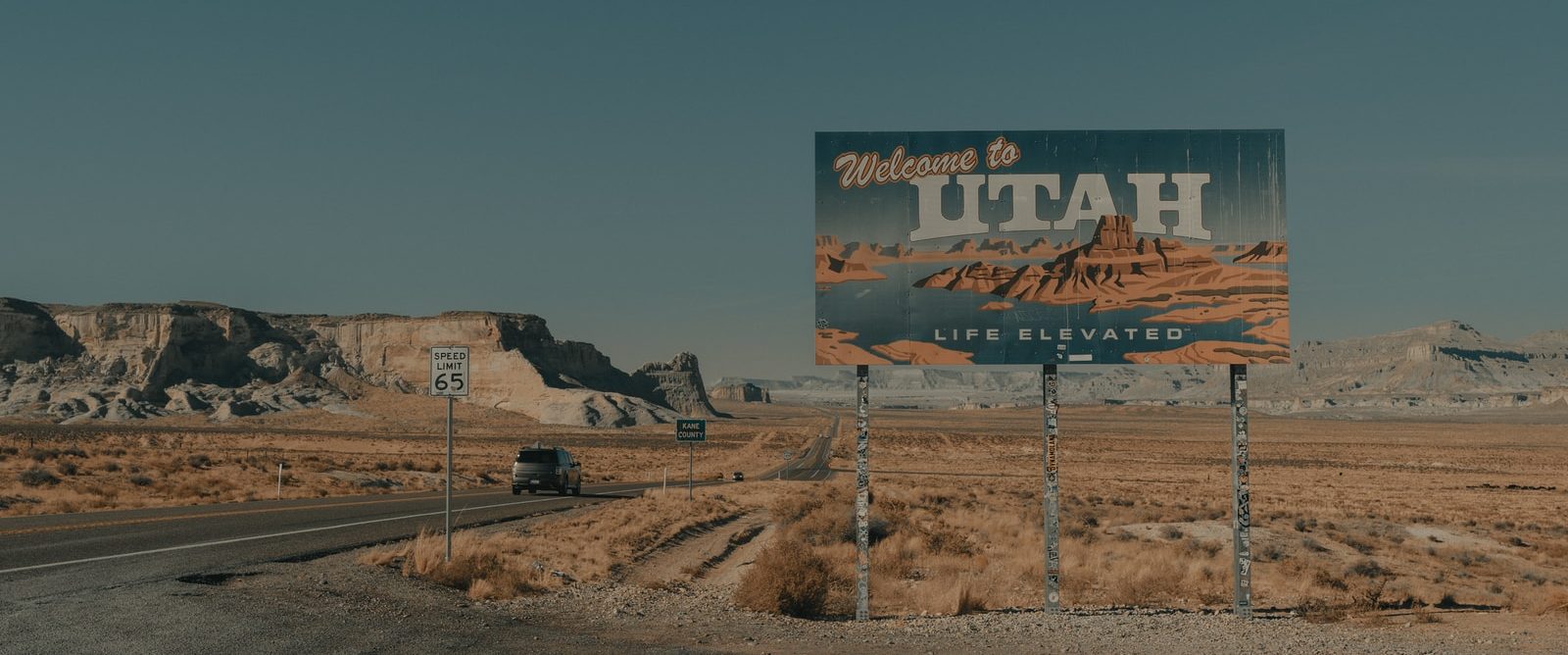 "Welcome to Utah, Life Elevated."