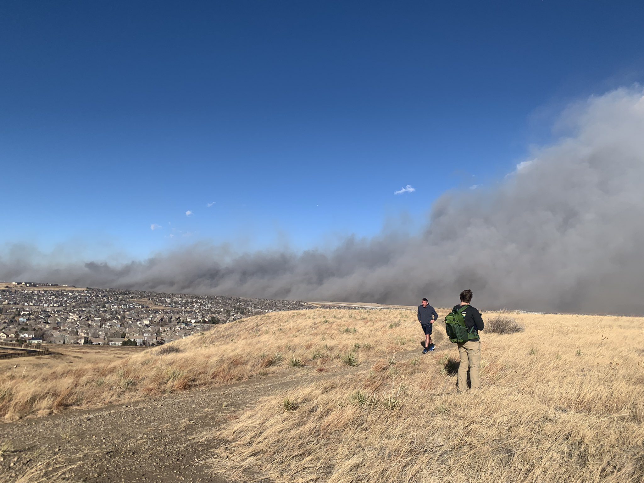 Tens of thousands of Coloradans were driven from their neighborhoods by wind-whipped wildfires.