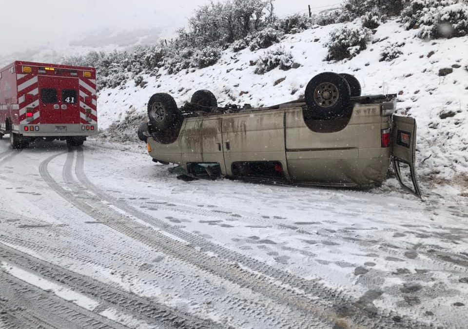 South Summit Fire District responded to a vehicle rollover on Thursday.